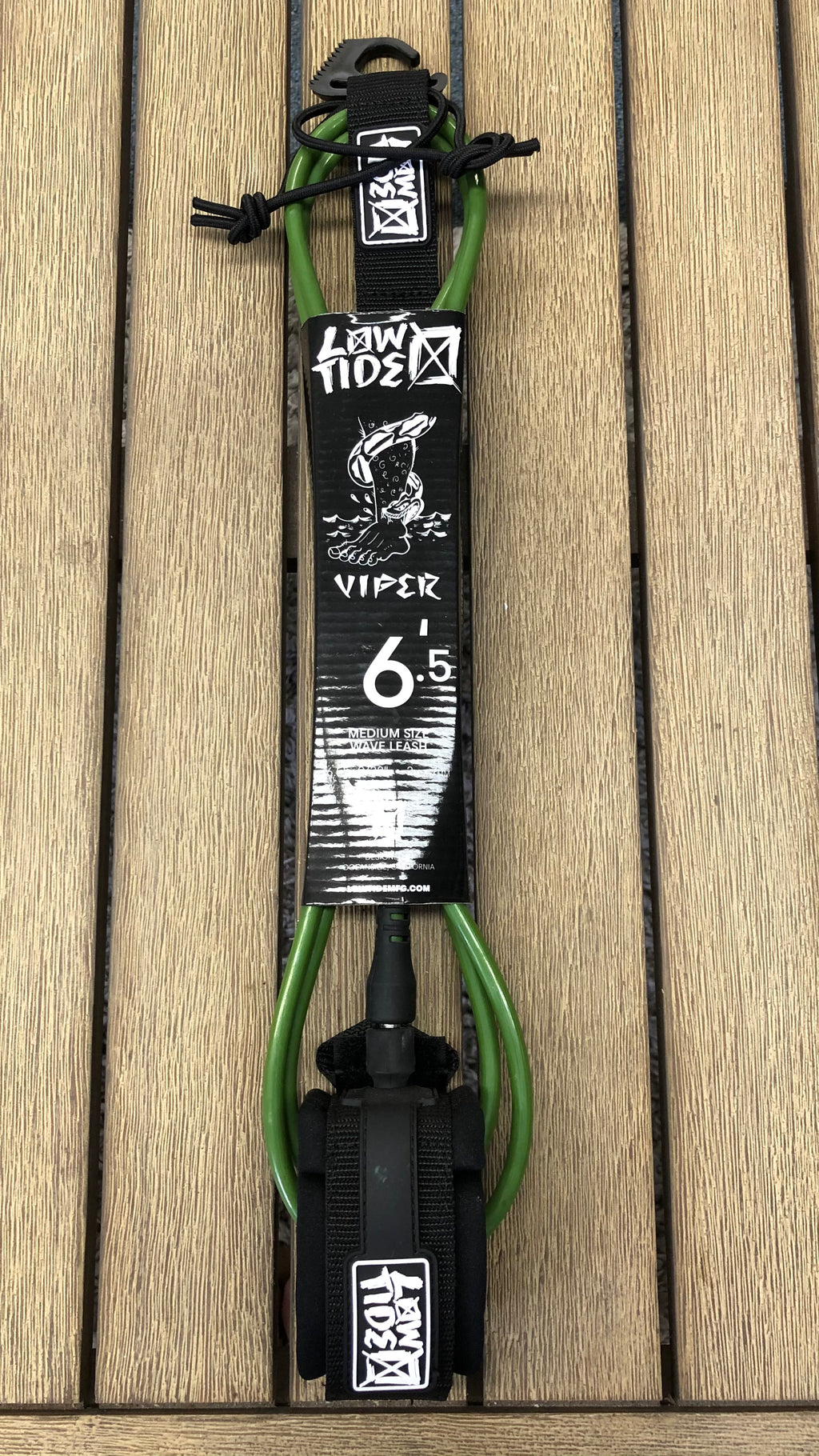 Viper 6.5’ 9/32” leash