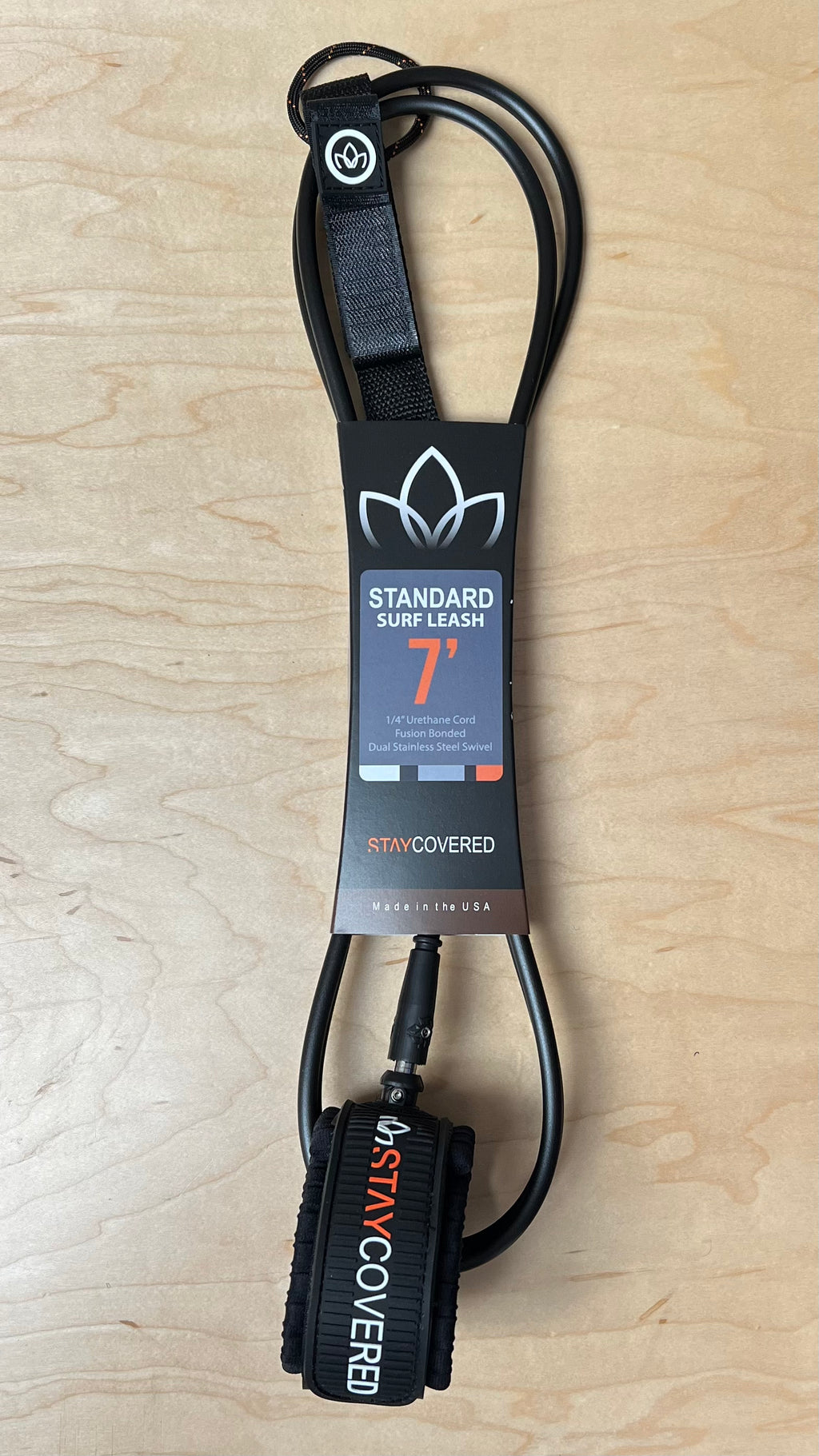 7’ Standard 1/4” Leash