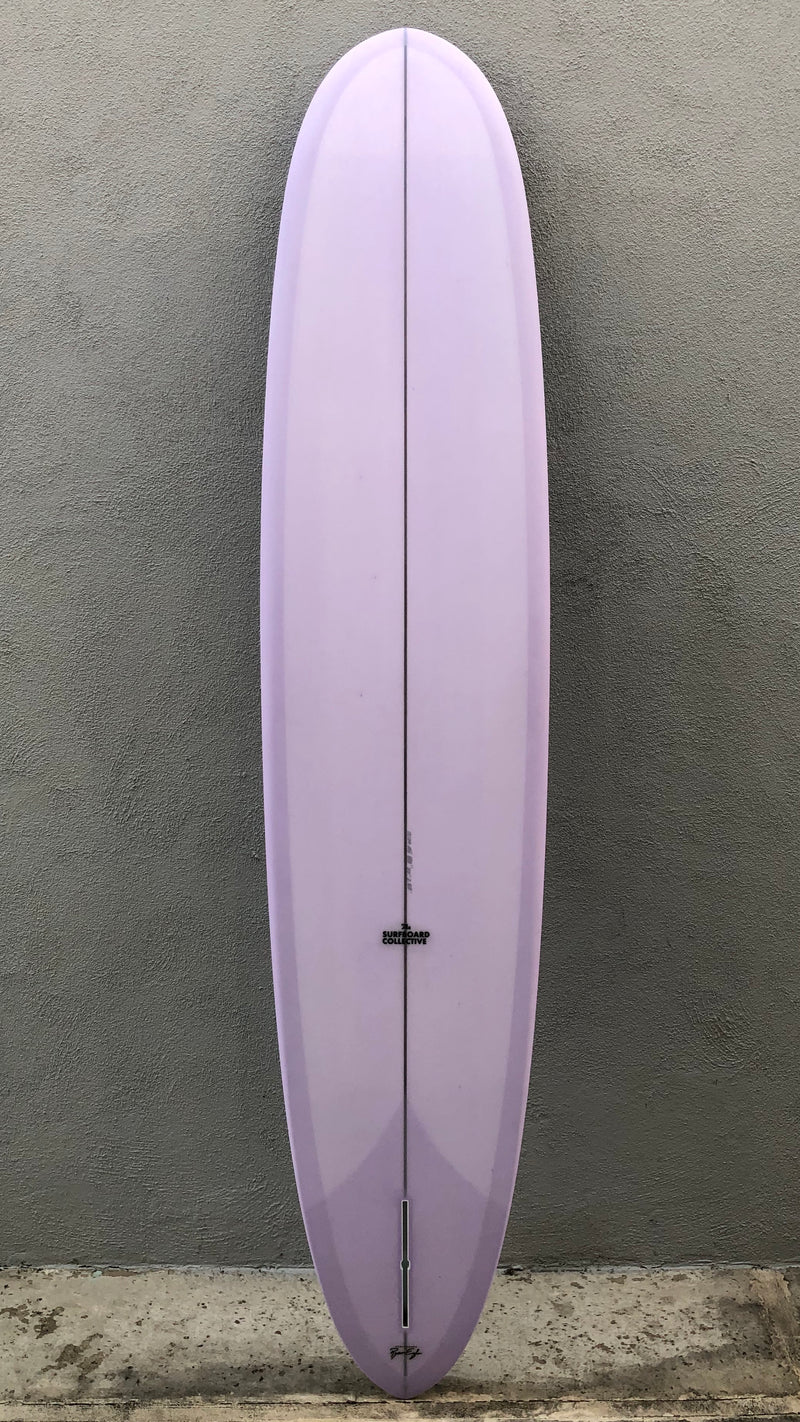 Lilac surfboard on sale